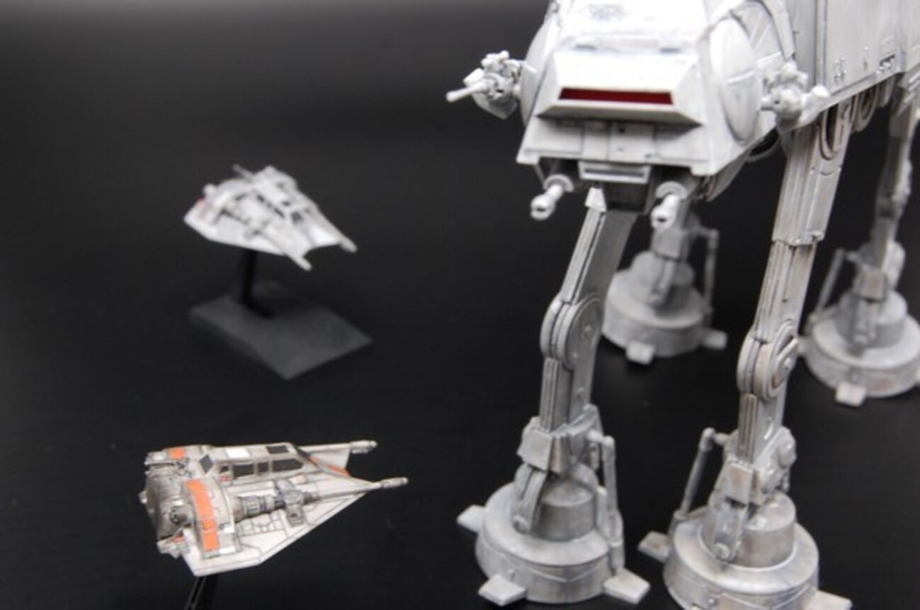 Part3】AT-AT 1/144スケール【ウェザリング・雪表現・完成】 - パチ組 