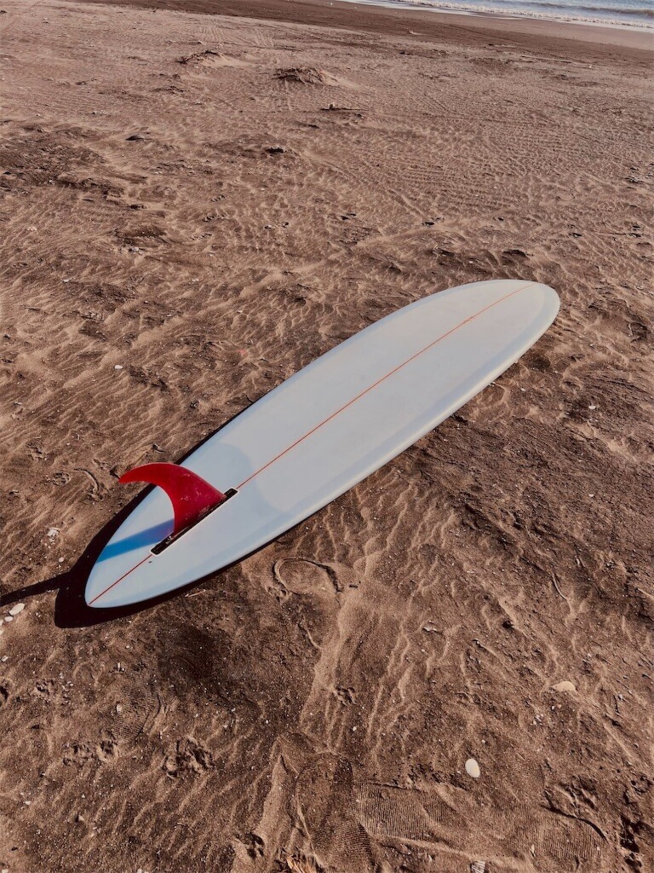 ガトへロイ　フィン　ロビンキーガル　creme クリーム　ミッドレングス　ロング ロングボード （LONGBOARD）の シーコング クリーム/ガトヘロイ