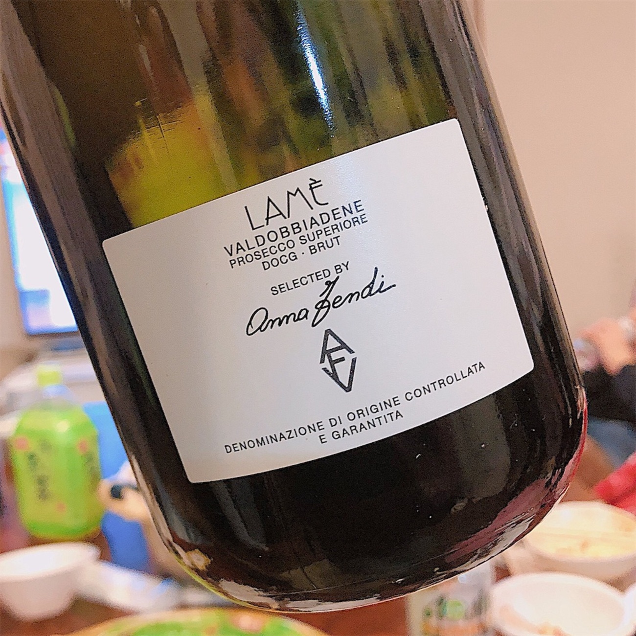 Anna Fendi - LAME Prosecco superiore Brut Valdobbiadene DOCG 