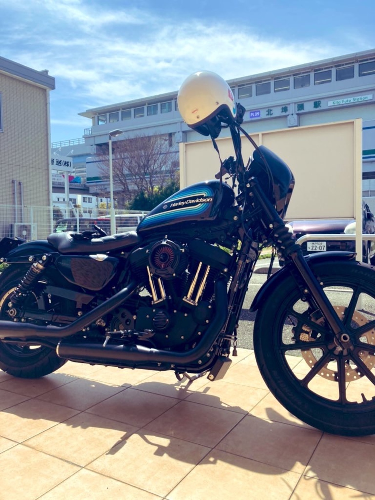スポーツスター カスタム〜ハンドル交換。その他。255回目！ - 乗る 