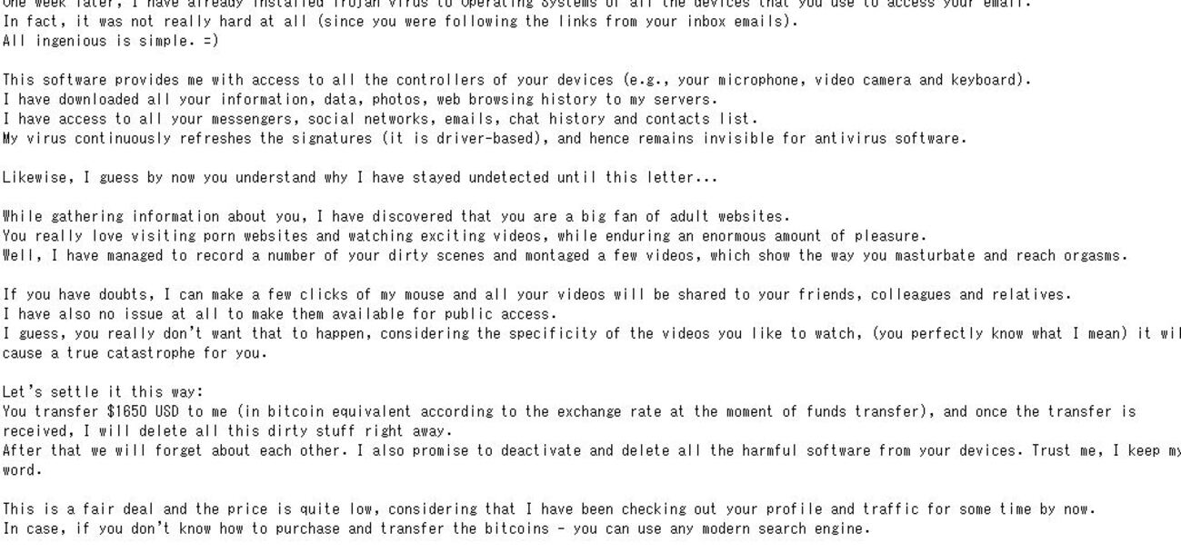 Payment from your account