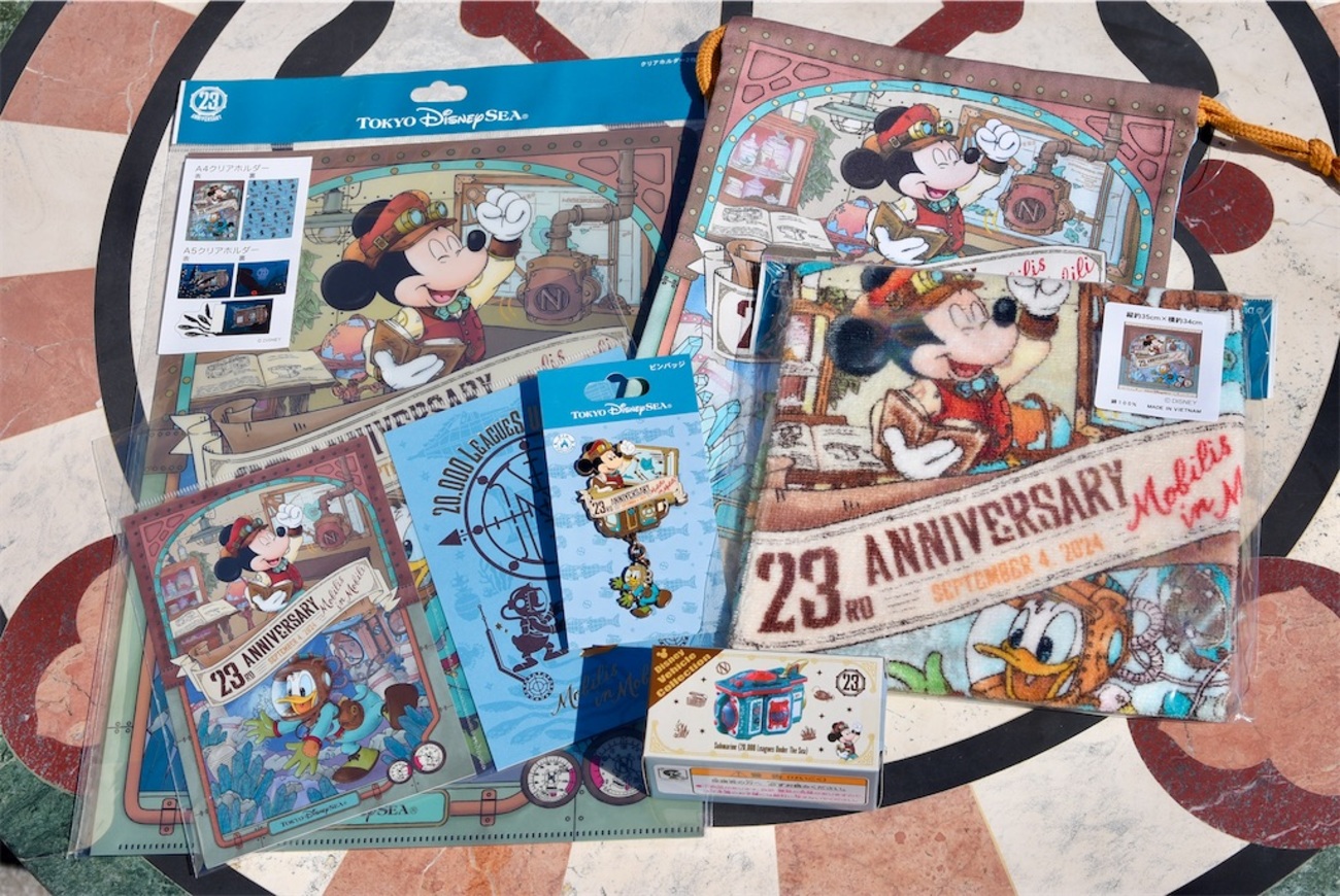 グッズ】東京ディズニーシー23周年グッズ全10種類開封レポート！ - D研 