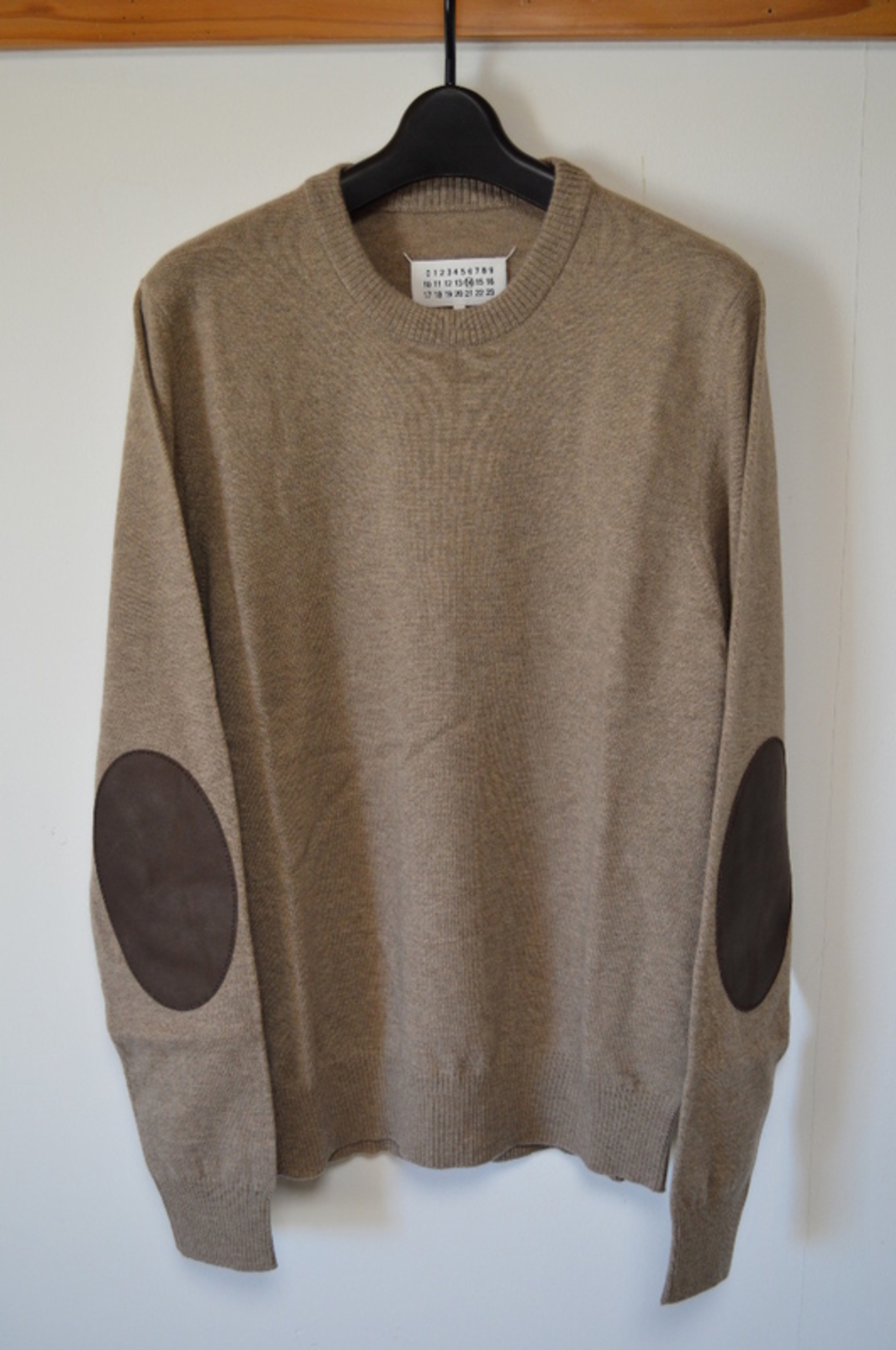 Martin Margiela ⑭ 15-16aw 定番エルボーパッチニット - マルテン・ブログ