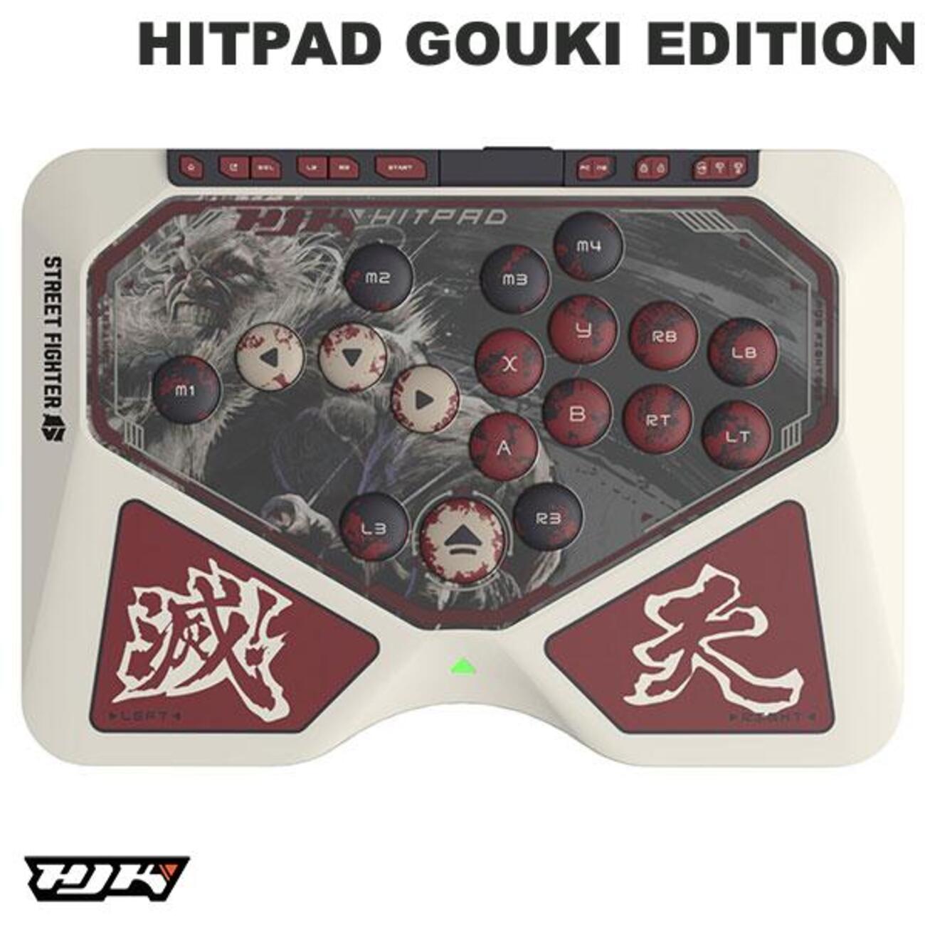 Hitpad Layout HJK HITPAD 豪鬼エディション登場!スト6コラボレバーレスの性能とZANKUスイッチの特徴を解説 - ゲーミングデバイス速報!!