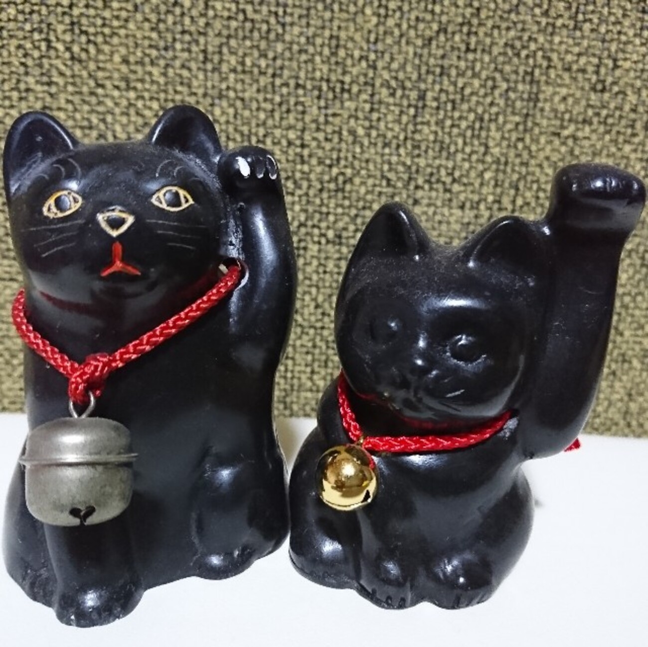 招き猫142【和歌山】那智黒招き猫 - 郷土玩具/招き猫十八番