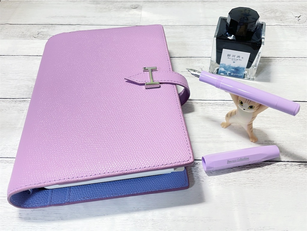 Franklin 待ちくたびれ Planner スケジュール帳 紫 ピンク
