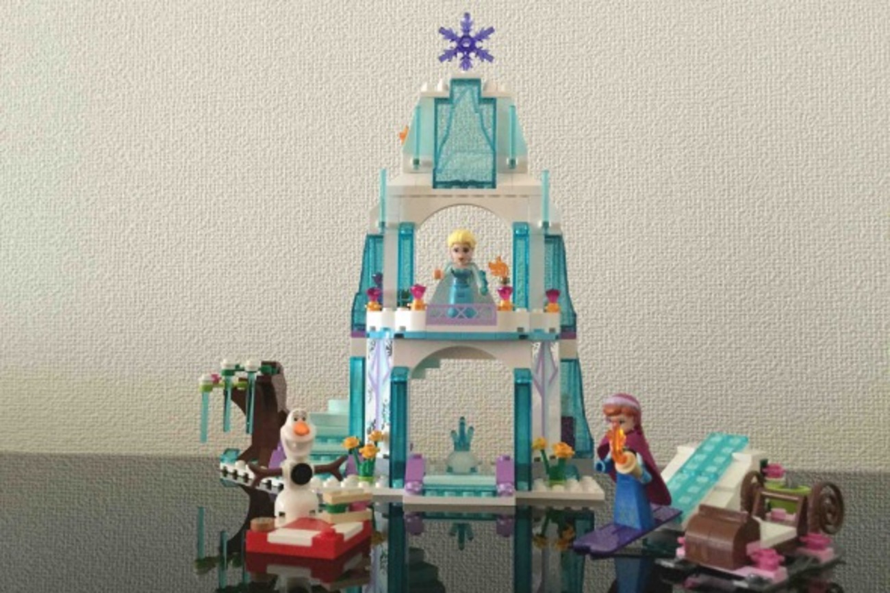 レゴで作るアナと雪の女王！エルサのアイスキャッスル 41062 組み立て 