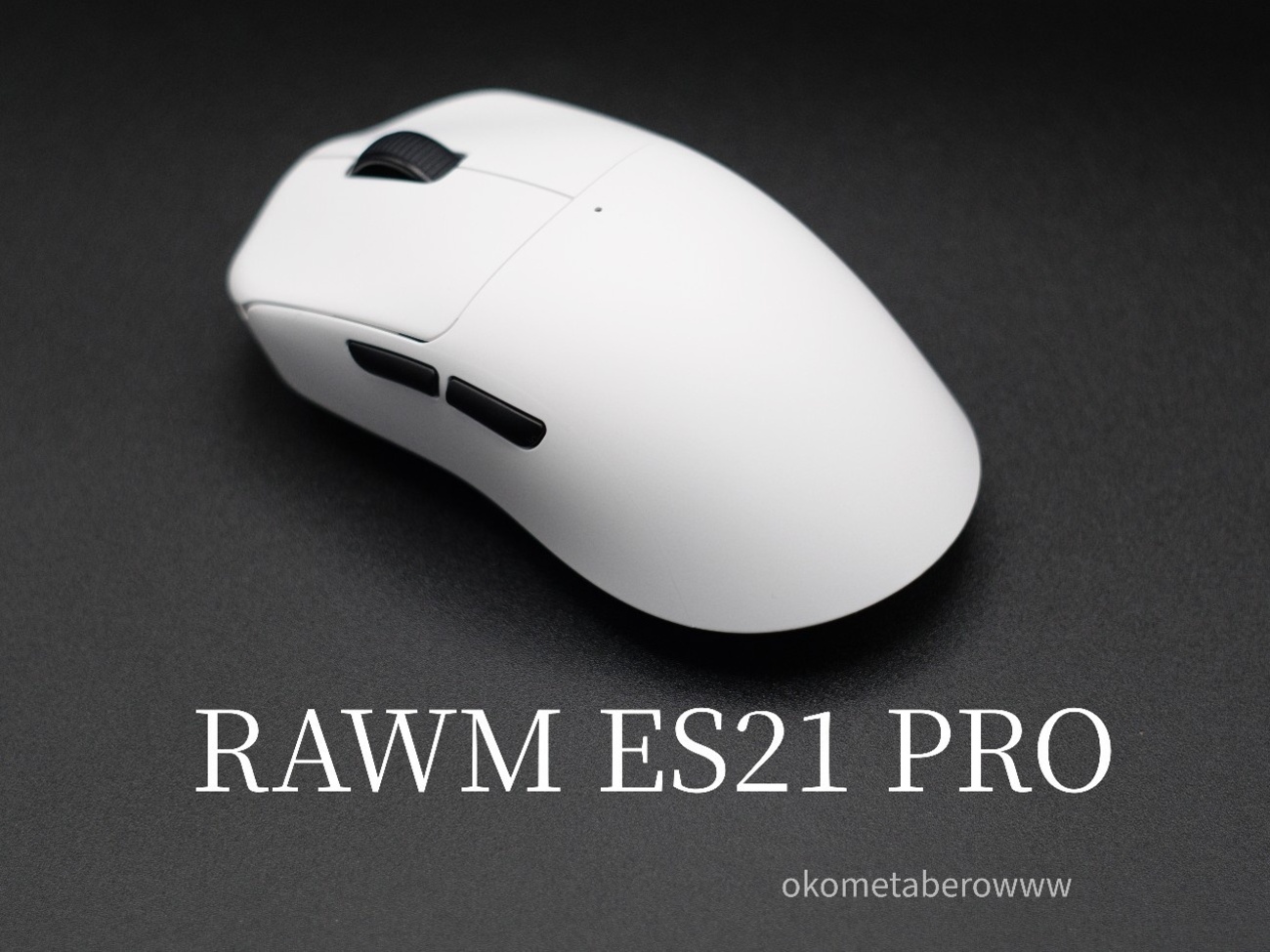 RAWM ES21 PRO」レビュー つかみ持ちにおすすめなワイヤレスゲーミング