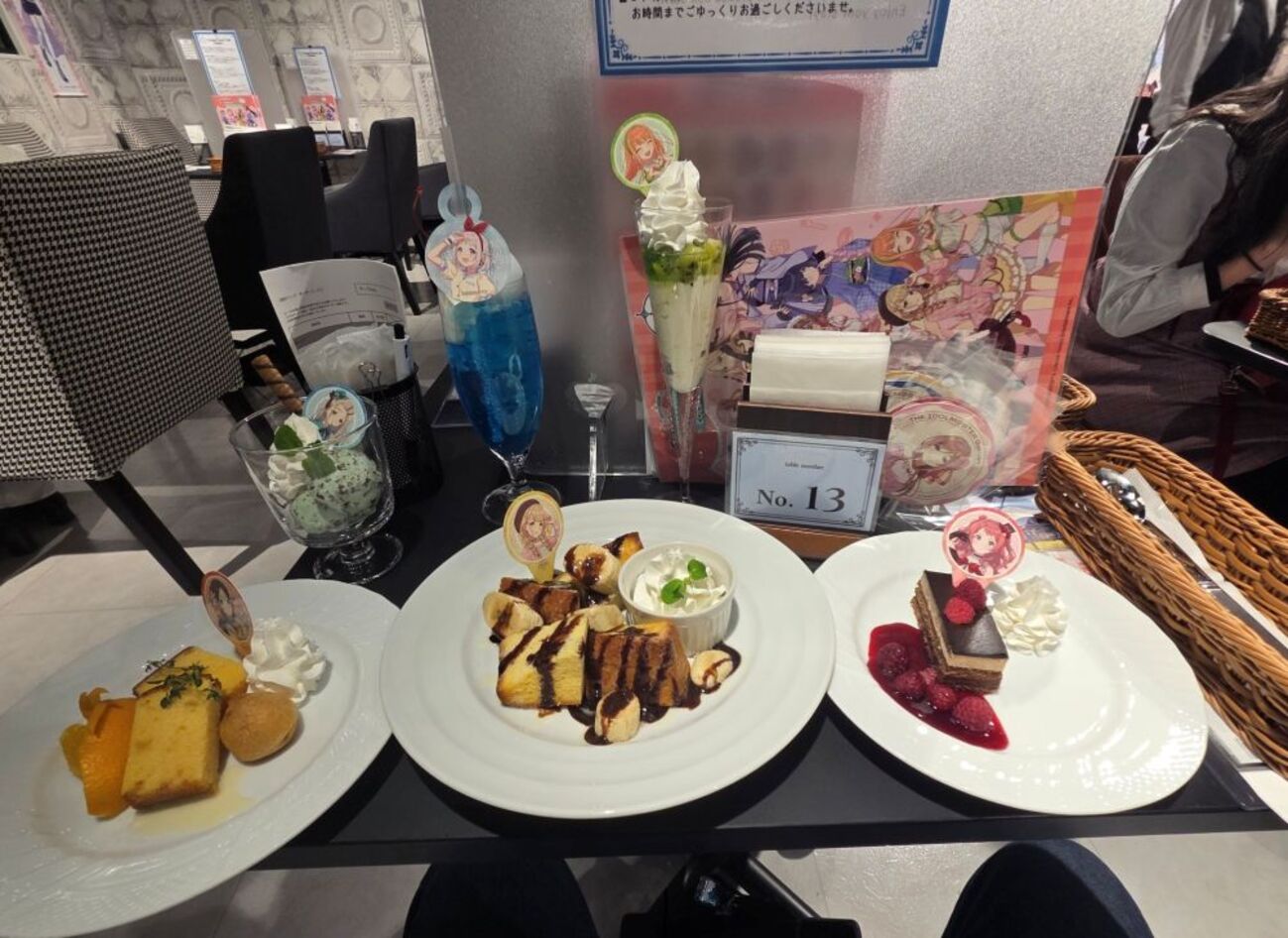学園アイドルマスター×中外鉱業】渋谷モディ Chugai Grace Café コラボ 