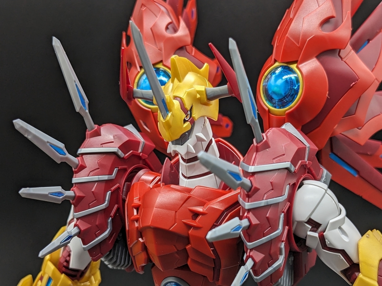 レビュー】Figure-rise Standard Amplified シャイングレイモンを作り 