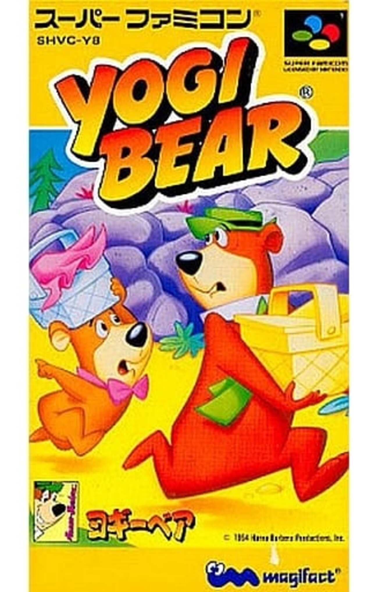 【超激レア】スーパーファミコン SFC ヨギーベア YOGIBEAR【箱説有り】 backend=imagemagick;version=1;