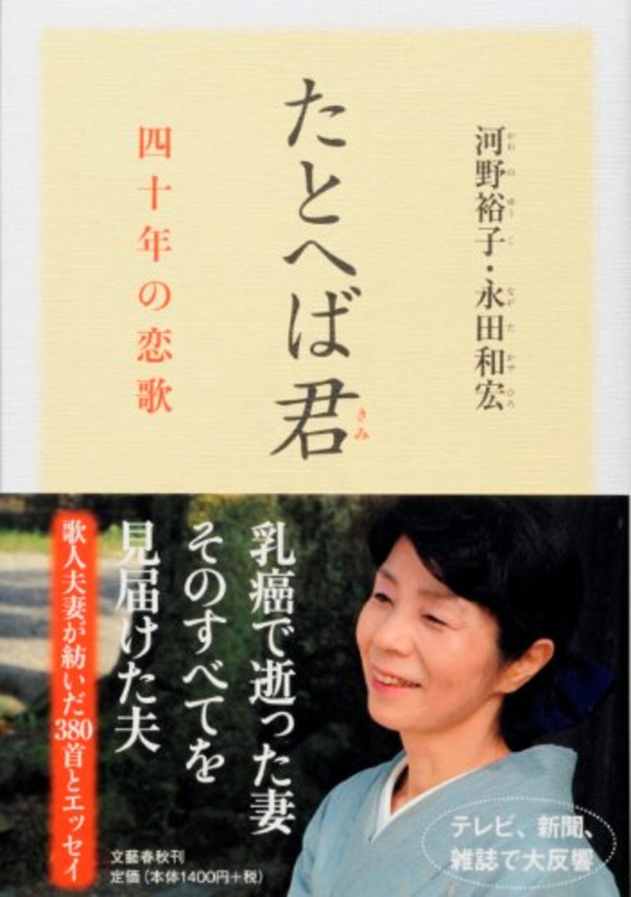 たとへば君 四十年の恋歌 - 河野裕子、永田和宏 - さらさら録