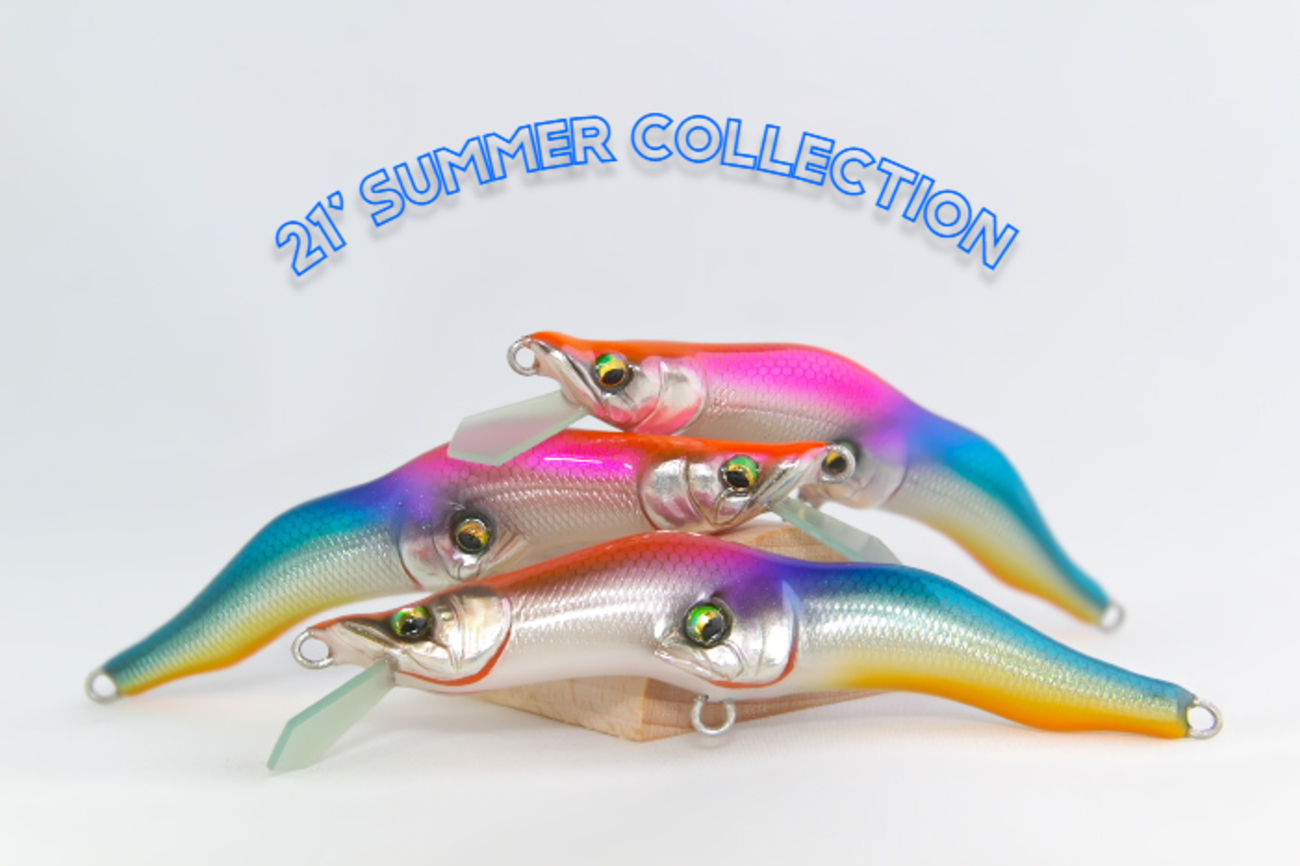 21' Summer Collection【掌の中で育まれた木片小魚たち