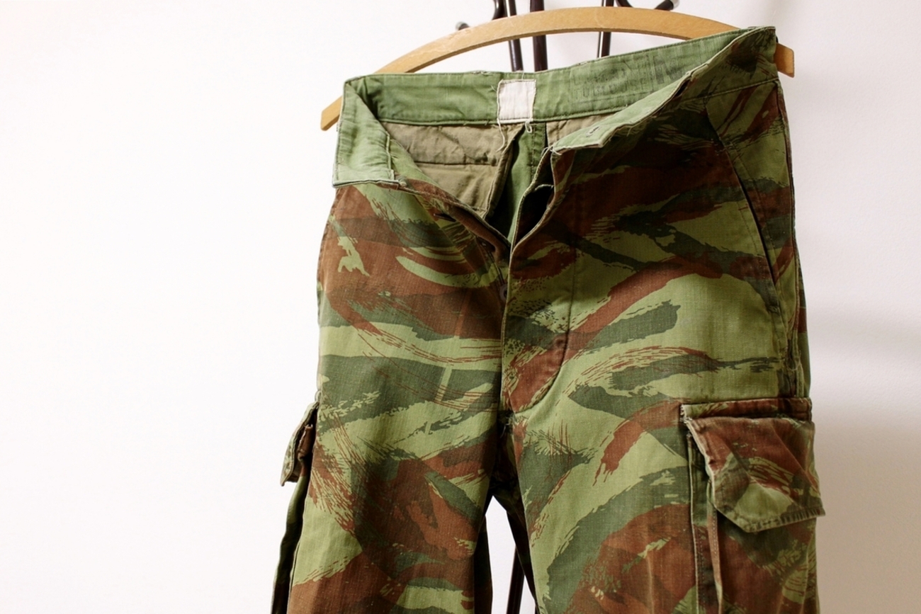 50s〜60s M47 フランス軍 リザードカモ カーゴパンツ 60