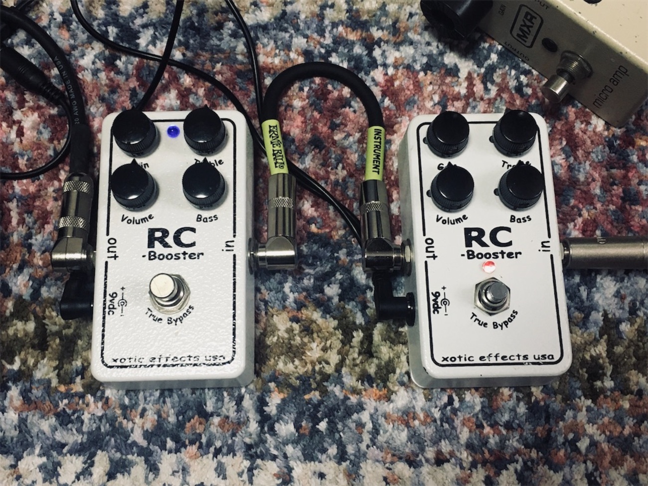 xotic / RC booster 初期・後期の比較レビュー - △▽エフェクター 