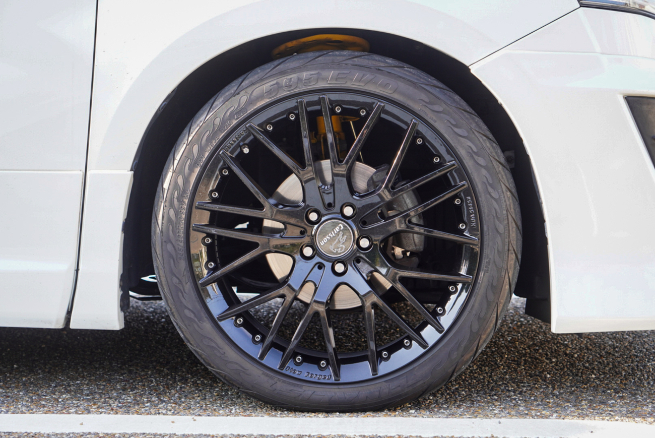 ファイナリスト finalist595EVOレビュー 245/40R20を30系ヴェル 