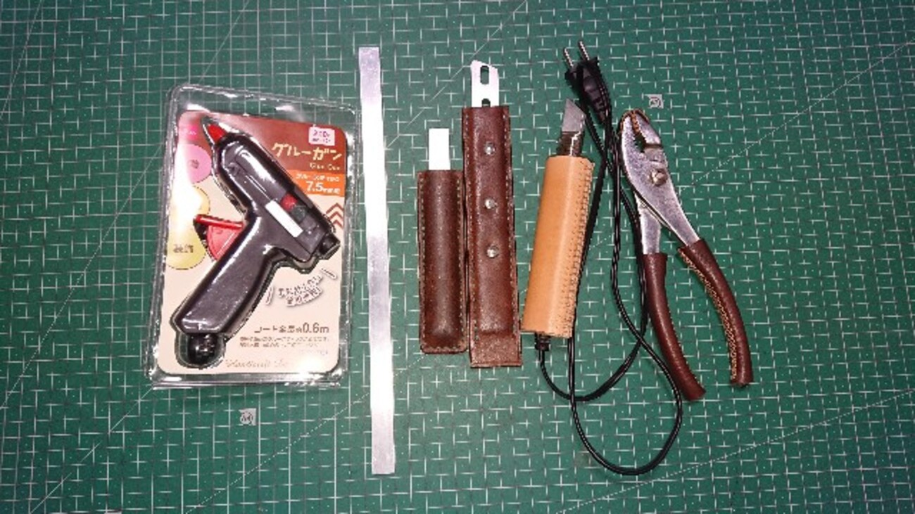 【レザークラフト】圧着クランプの代用と電気捻の自作 - chayarokurokuroの雑記ブログ