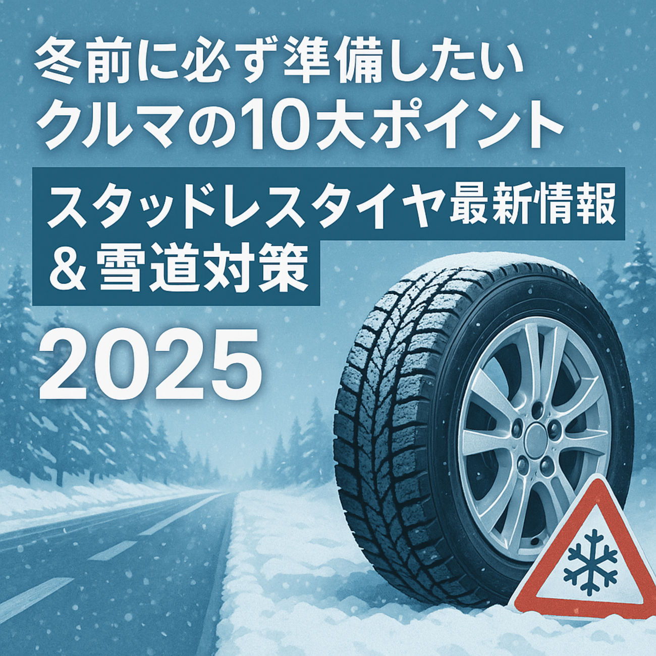 冬ドライブで困らないために！今すぐやるべきクルマ準備10のポイント 