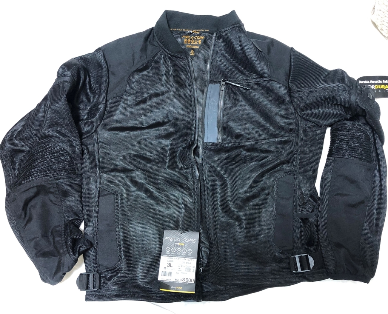 【利益還元祭】開催中！今年最後の大セール workman CORDURA ジャケットとパンツセット 黒 バイクウェア・装備