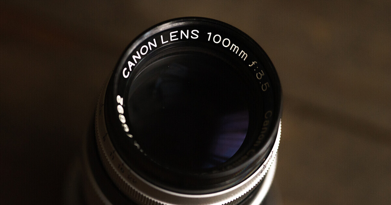 Canon 100mm F3.5 L39 Lマウント キヤノン #216-2 Canon 100mm F3.5 L39 Lマウント キヤノン #216-2