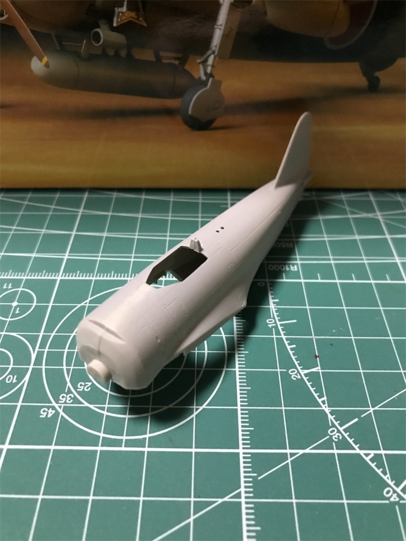 TAMIYA 1/72 日本海軍 川西 局地戦闘機 紫電 11型甲 製作記 PART1