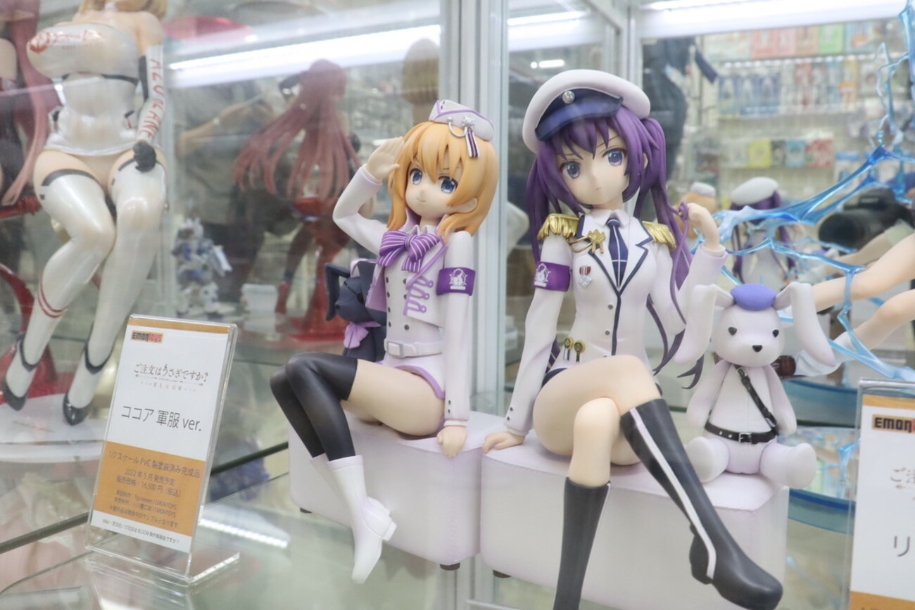 ごちうさ フィギュア】軍服のチノちゃん＆リゼちゃんのデコマス 