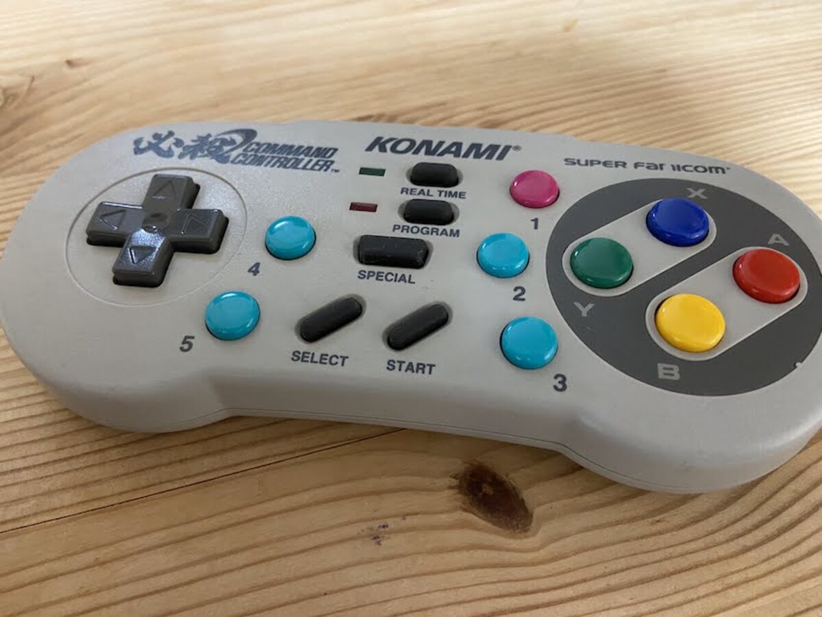 スーパーファミコン用 軽 必殺コマンドコントローラー 動作確認済