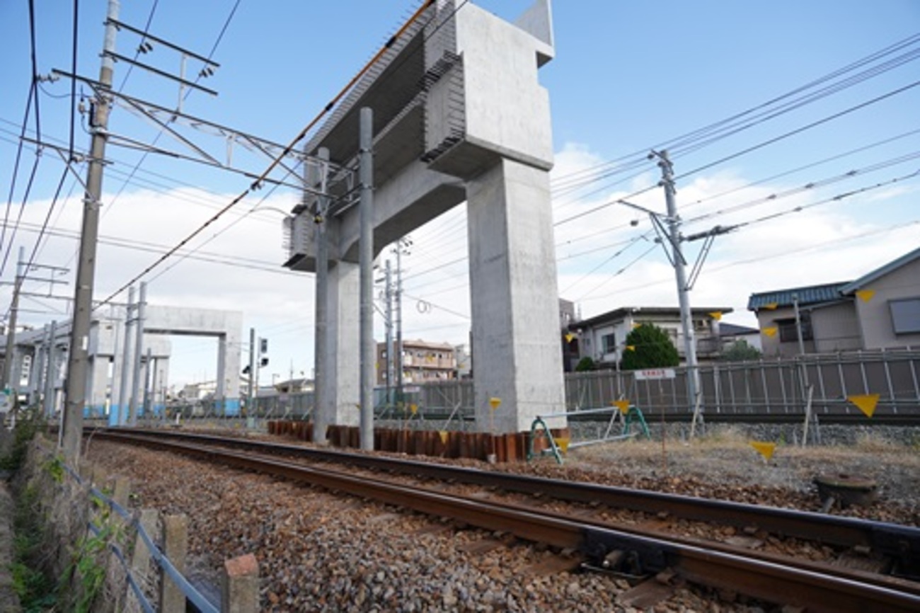 三河線海線高架区間仮線切り替えと進む知立駅高架化その1 - kazeno_aのお気楽ブログ(はてな)