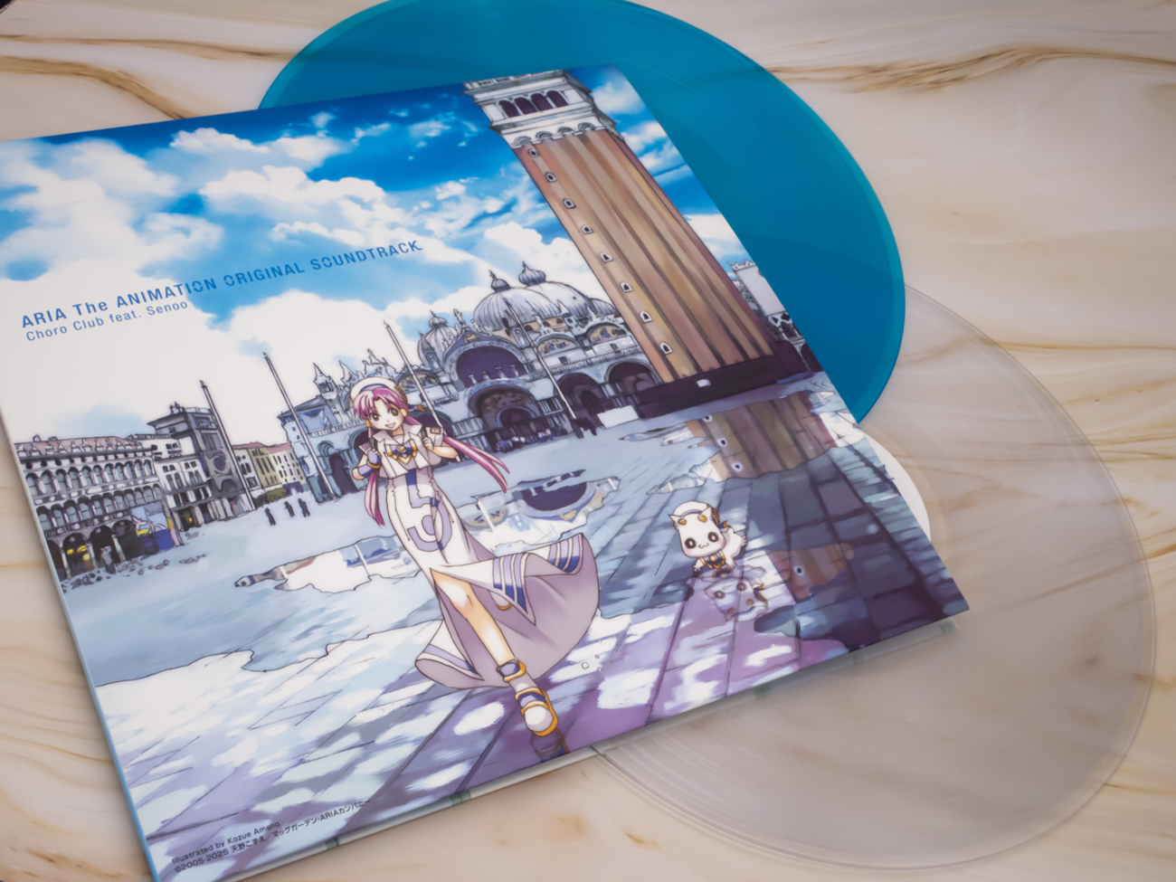 ARIA The ANIMATION」のアナログレコード盤サントラが遂に発売したので 