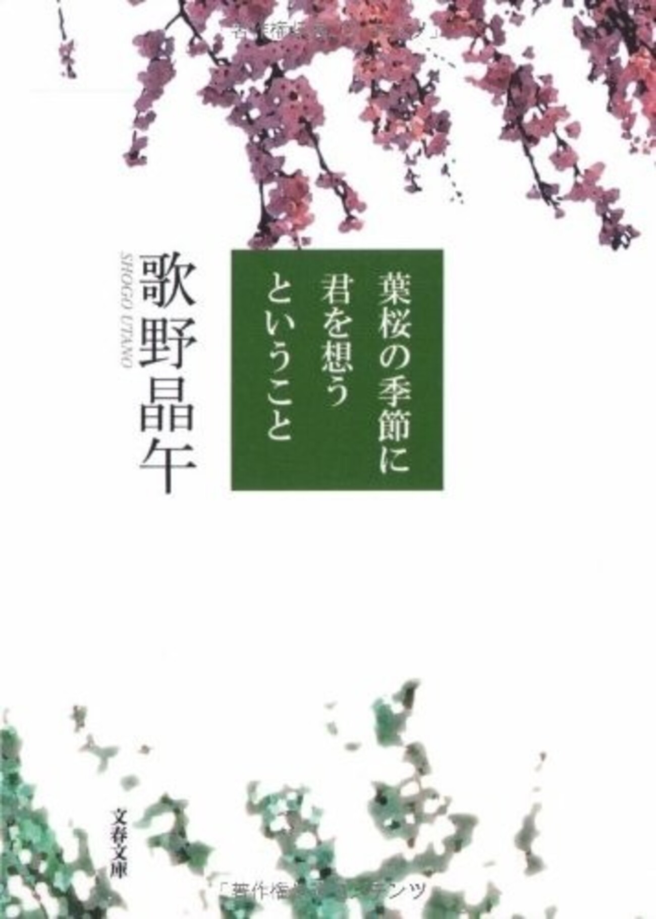 歌野晶午　文庫本　18冊セット Amazon.co.jp: 葉桜の季節に君を想うということ (HONKAKU