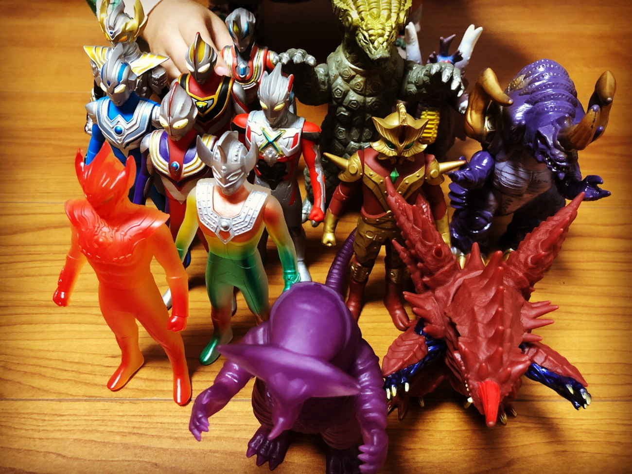 ウルトラマン ソフビ いろいろ 早 23体