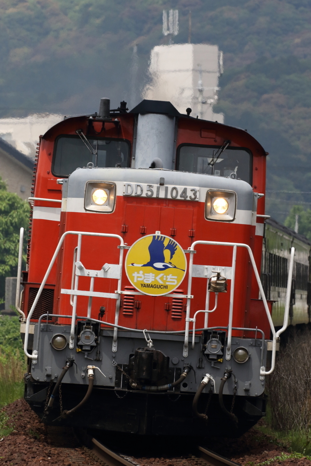 道山　即発送4点 代走最終日】DLやまぐち号 2020.10.18【ありがとう、DD51