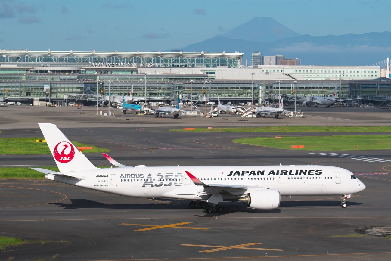 2025年07月20日：羽田空港(真夏の富士山は貴重！？) - 飛行機さ