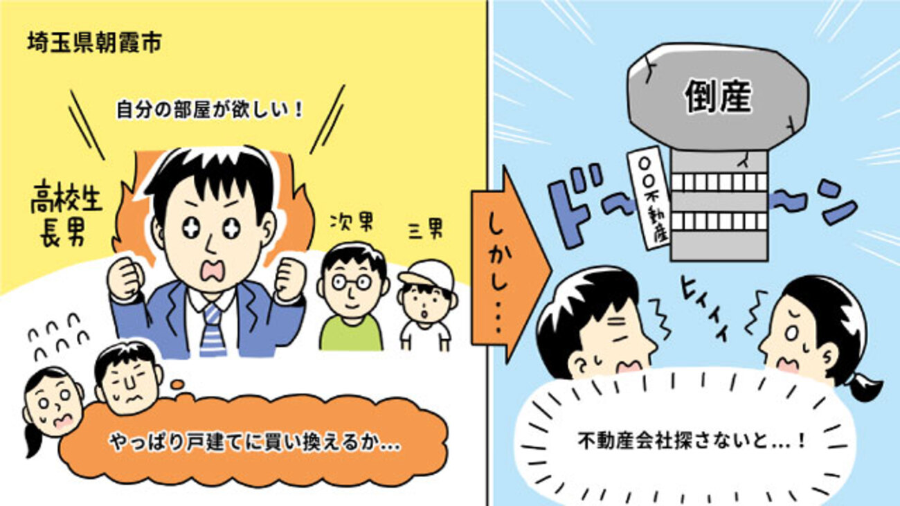 子ども3人の成長に伴い、マンションから住み替えを決意。約半年間値下げを我慢して無事売却に成功／埼玉県朝霞市Sさん（40代）