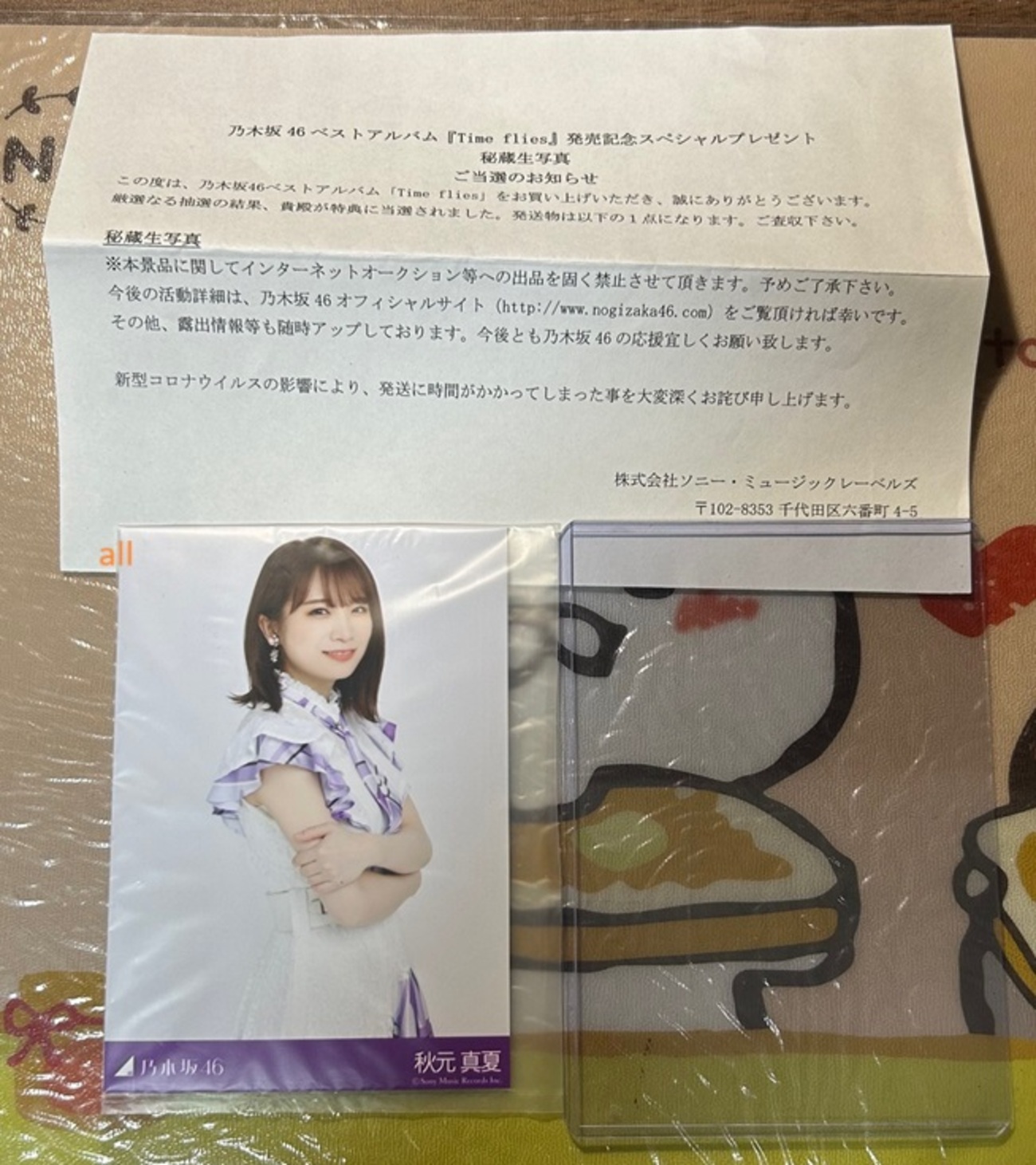 乃木坂46 - 乃木坂46 ベスト Time flies 応募券 8枚セット 応募抽選券 ID backend=imagemagick;version=1;