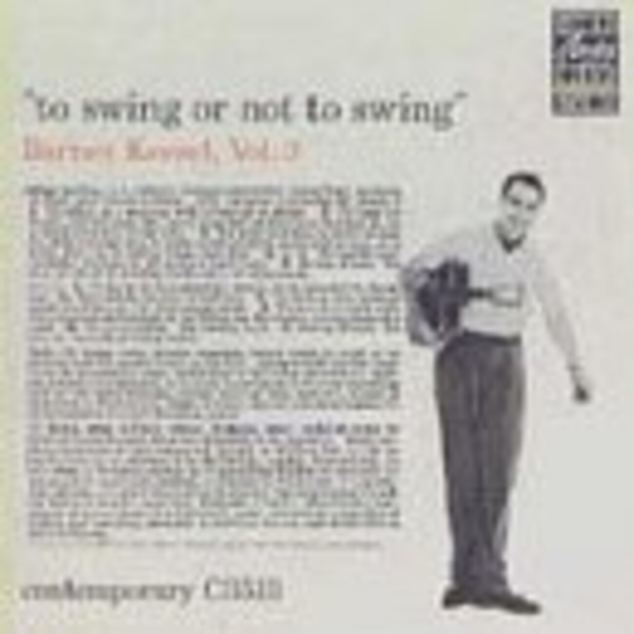 To Swing or Not to Swing / Barney Kessel (1955) - ジャズギターを聴く
