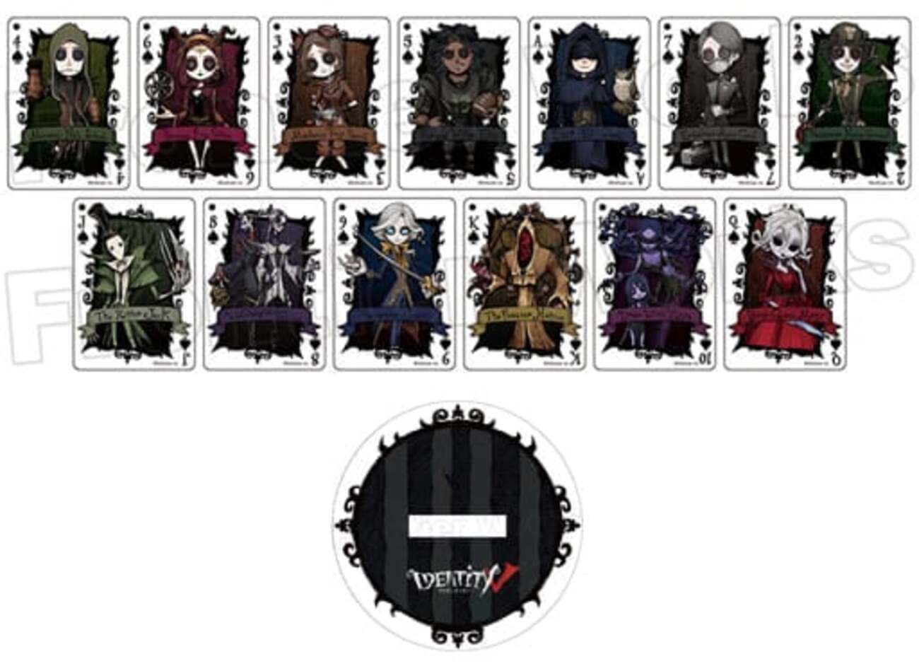 Identity V 第五人格 dark×pop アクリルキーホルダー 彫刻師 Identity V 第五人格 dark×pop アクリルキーホルダー 彫刻師
