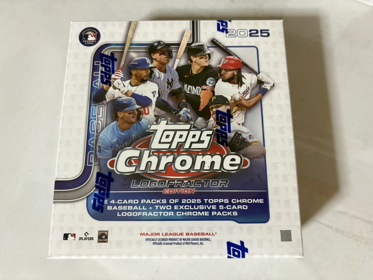 2025 Topps Chrome Logofractor Baseball Mega Box 開封。 - 野球 