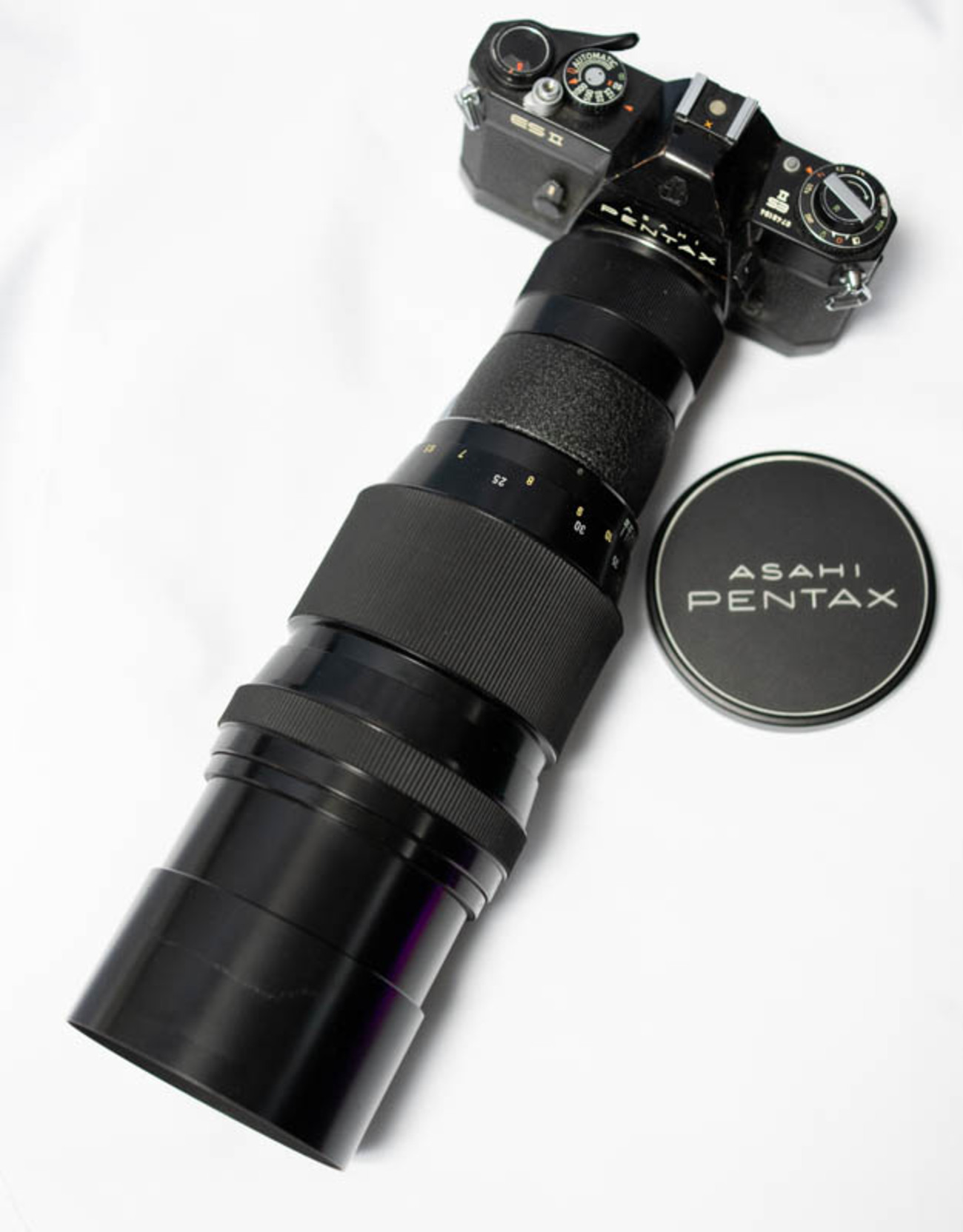 Takumar 1:4/300を分解清掃 - fortia