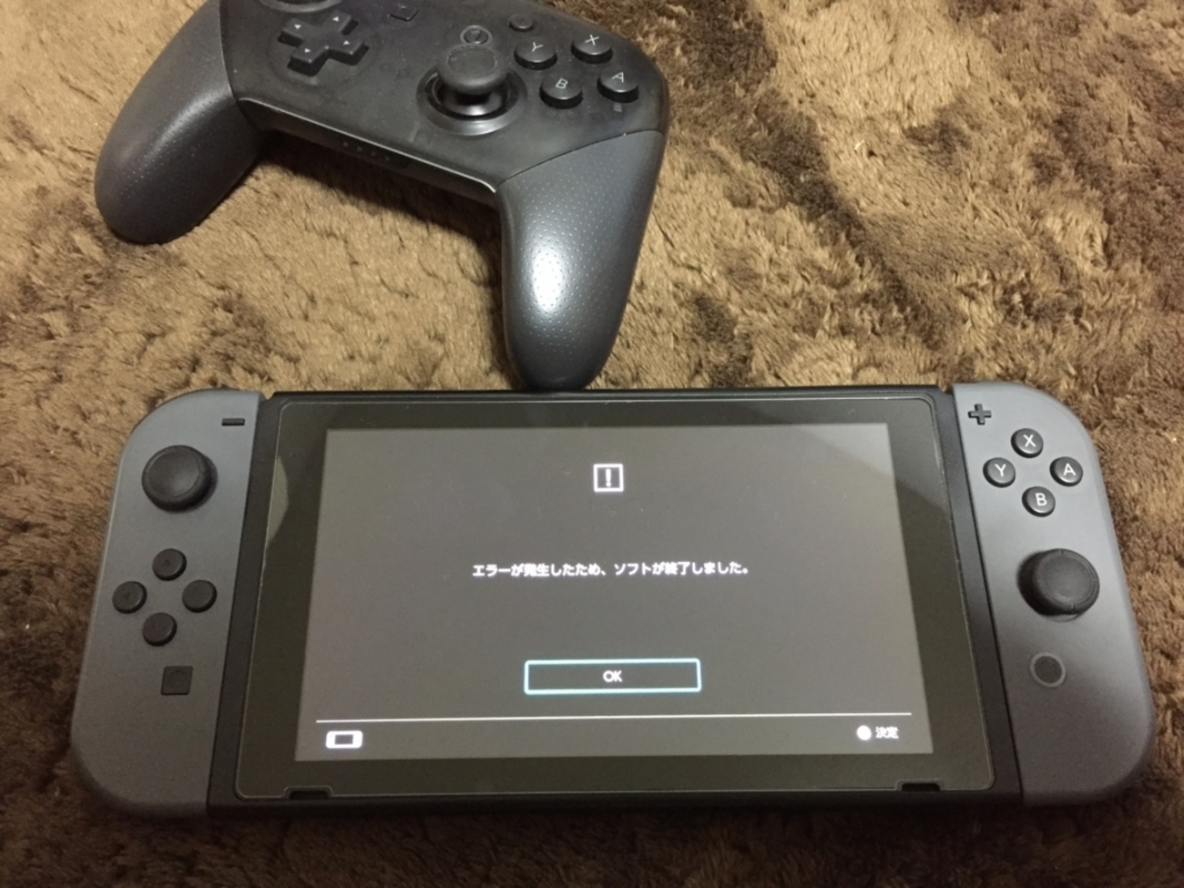 決定版】スイッチの「エラーが発生したため、ソフトが終了しました」を 