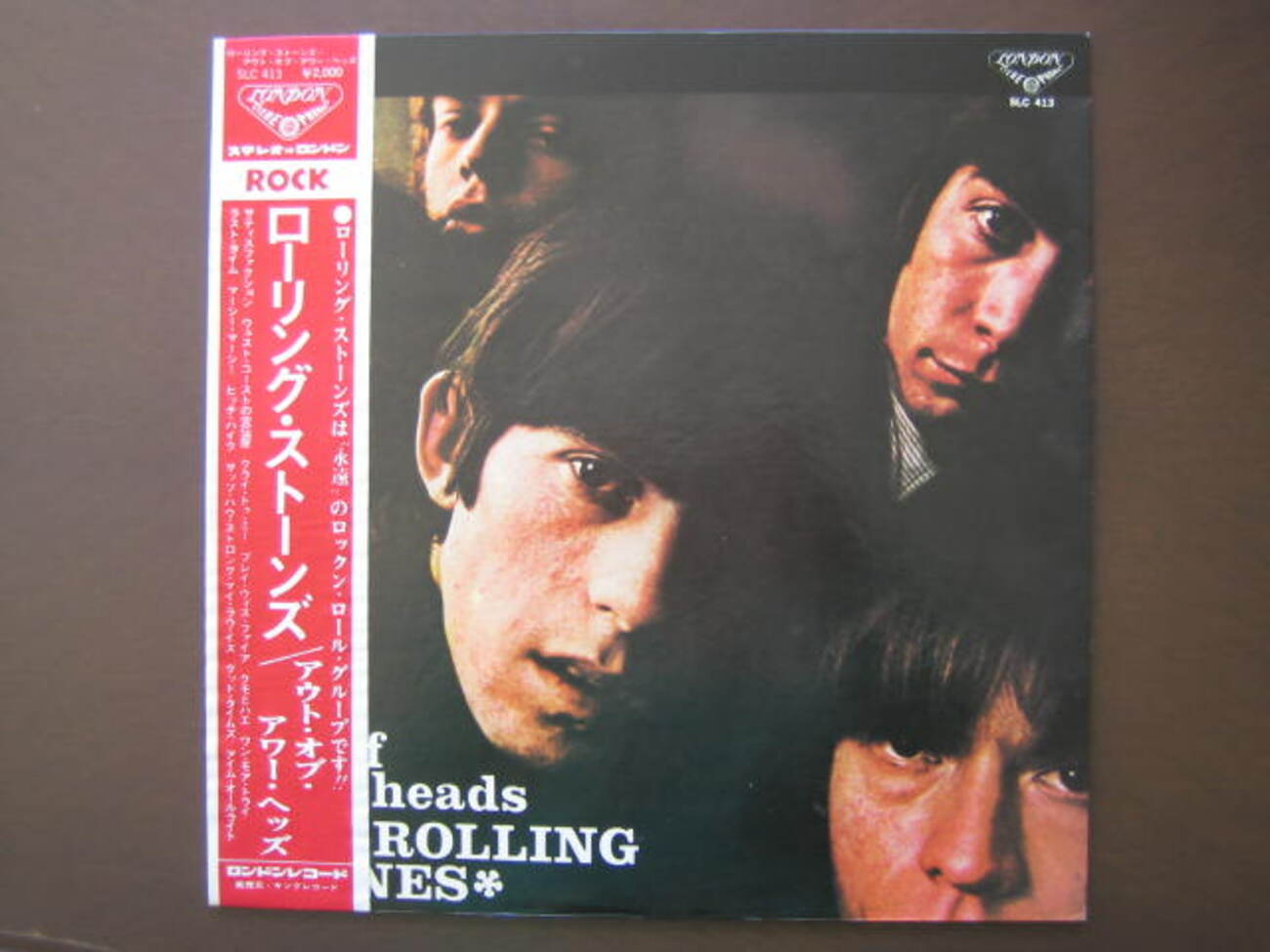 ロ－リング・ストーンズ 日本再発盤 アウト・オブ・アワー・ヘッズ