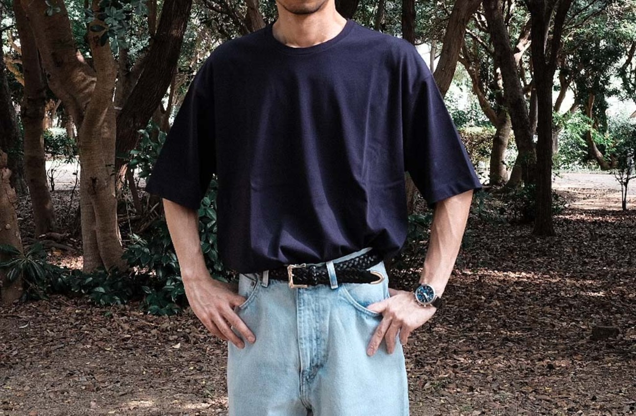 ネイビーの色味良し】YLEVE（イレーヴ）のTシャツ「ORGANIC