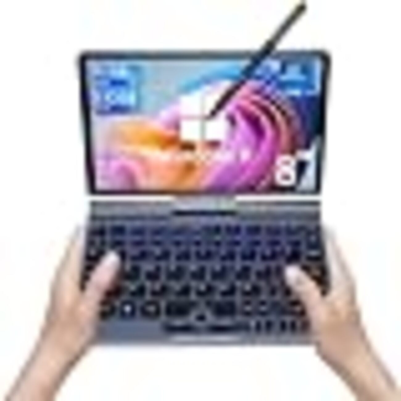 Zwide ノートパソコン 2in1 タブレット Windows11 8インチ N100 日本語 