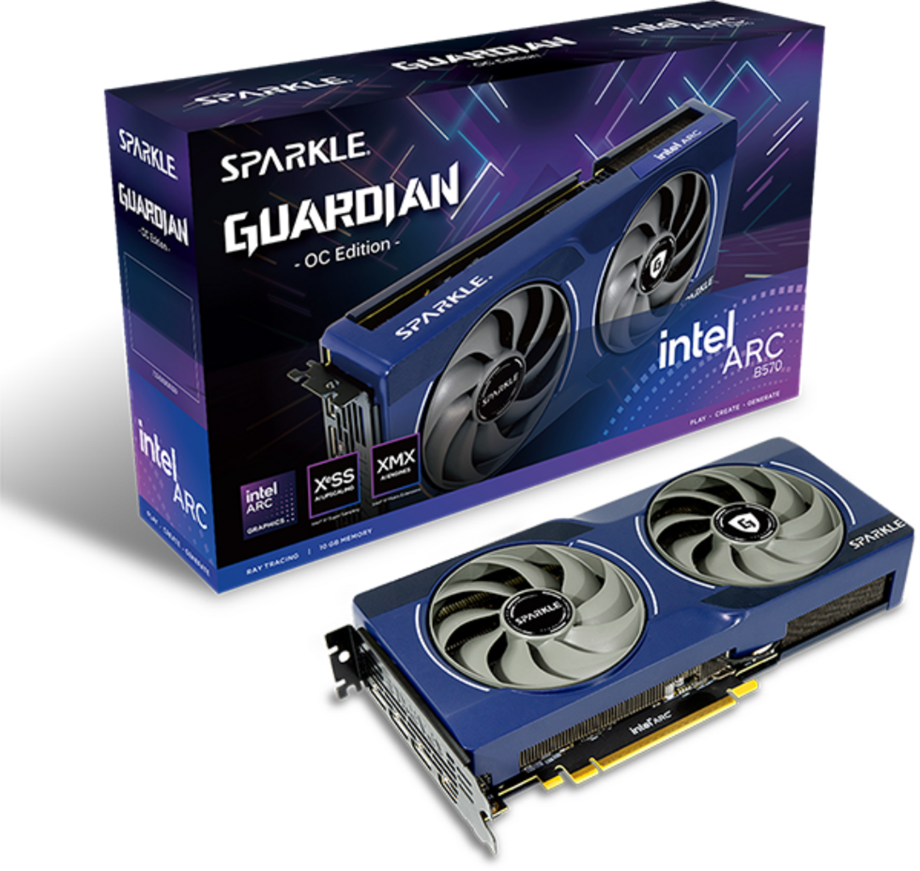 SPARKLE SB570G-10GOCレビュー｜Intel® Arc™ B570搭載の高冷却 