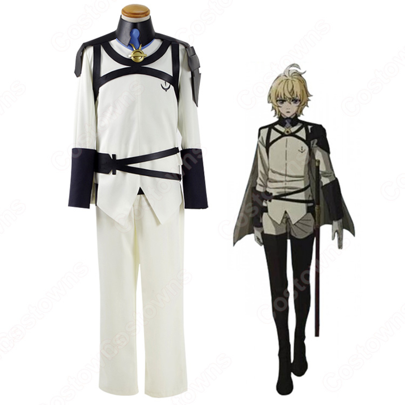 終わりのセラフ 花依小百合 雪見時雨 コスプレ衣装 Mサイズ アウトレット 価格 通販ホビー・楽器・アート - 終わりのセラフ