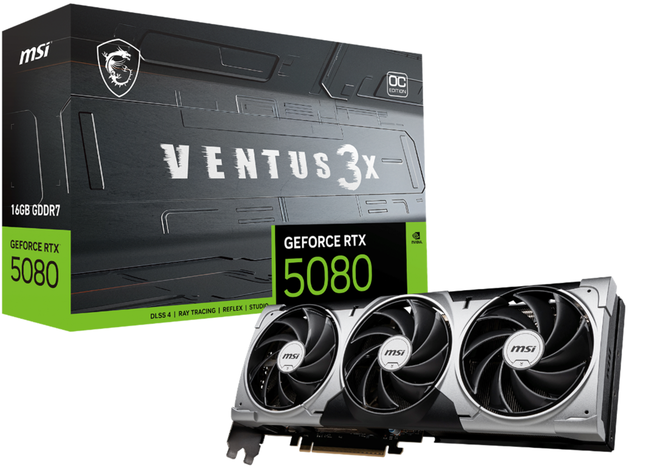 MSI GeForce RTX 5080 16G VENTUS 3X OC徹底解説｜Blackwell  