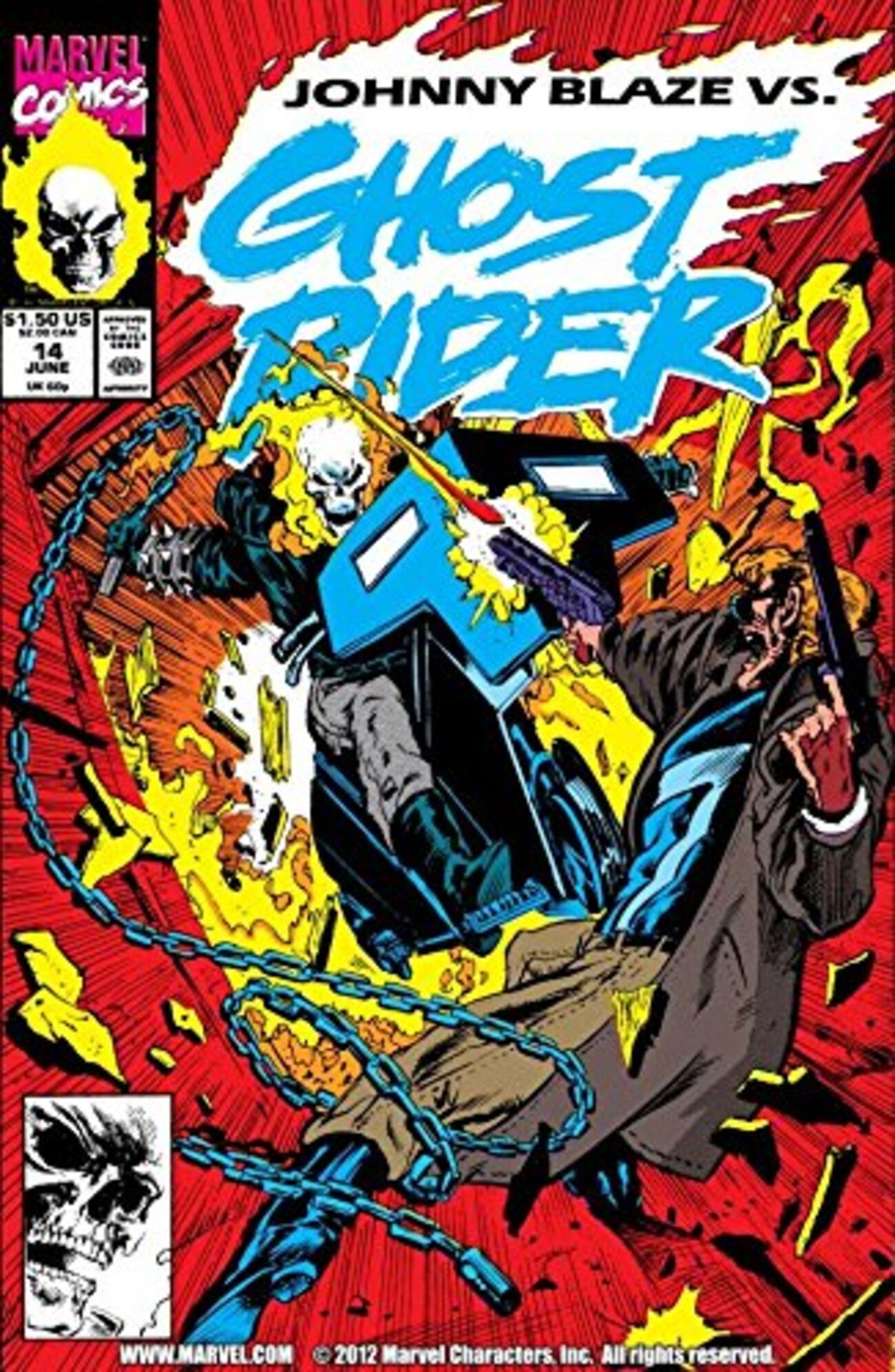 アメコミ：GHOST RIDER（1990）#14 - [アメコミ]LAGIAの趣味部屋[アメトイ]