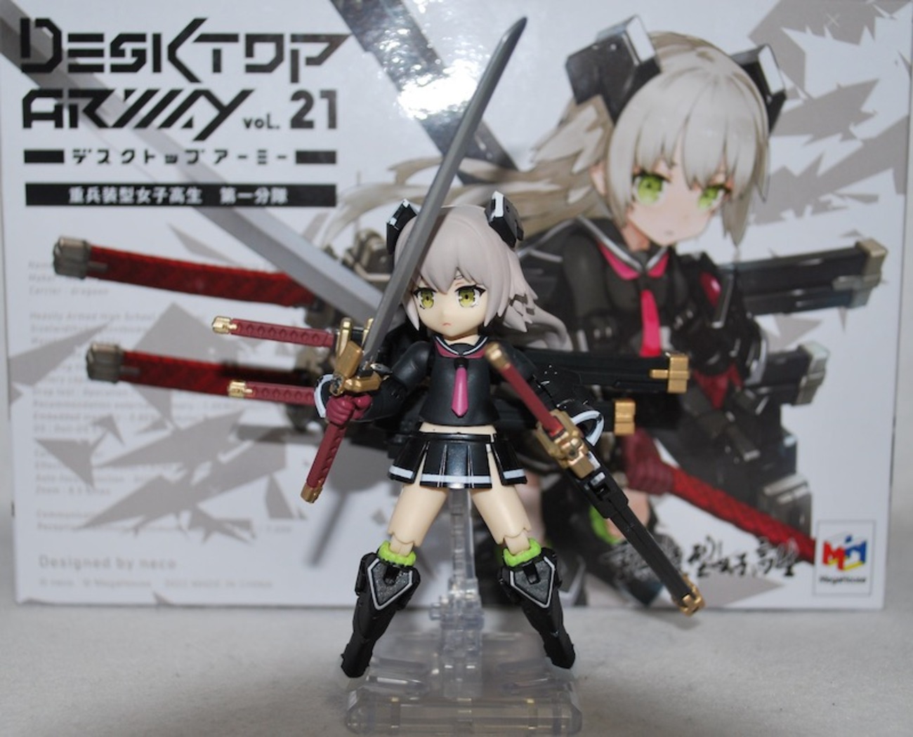 メガハウス デスクトップアーミー 重兵装型女子高生 第一分隊 1.壱 