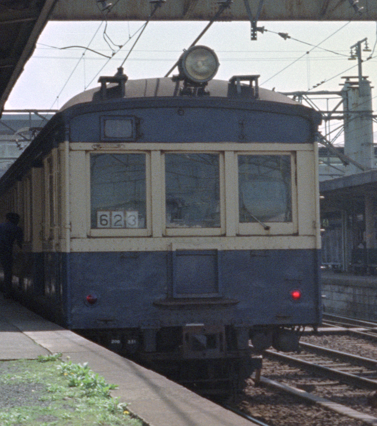 国鉄　ハッピ 身延線旧形国電 クモハユニ44, 平妻電動車, クハ55 車番読取不能