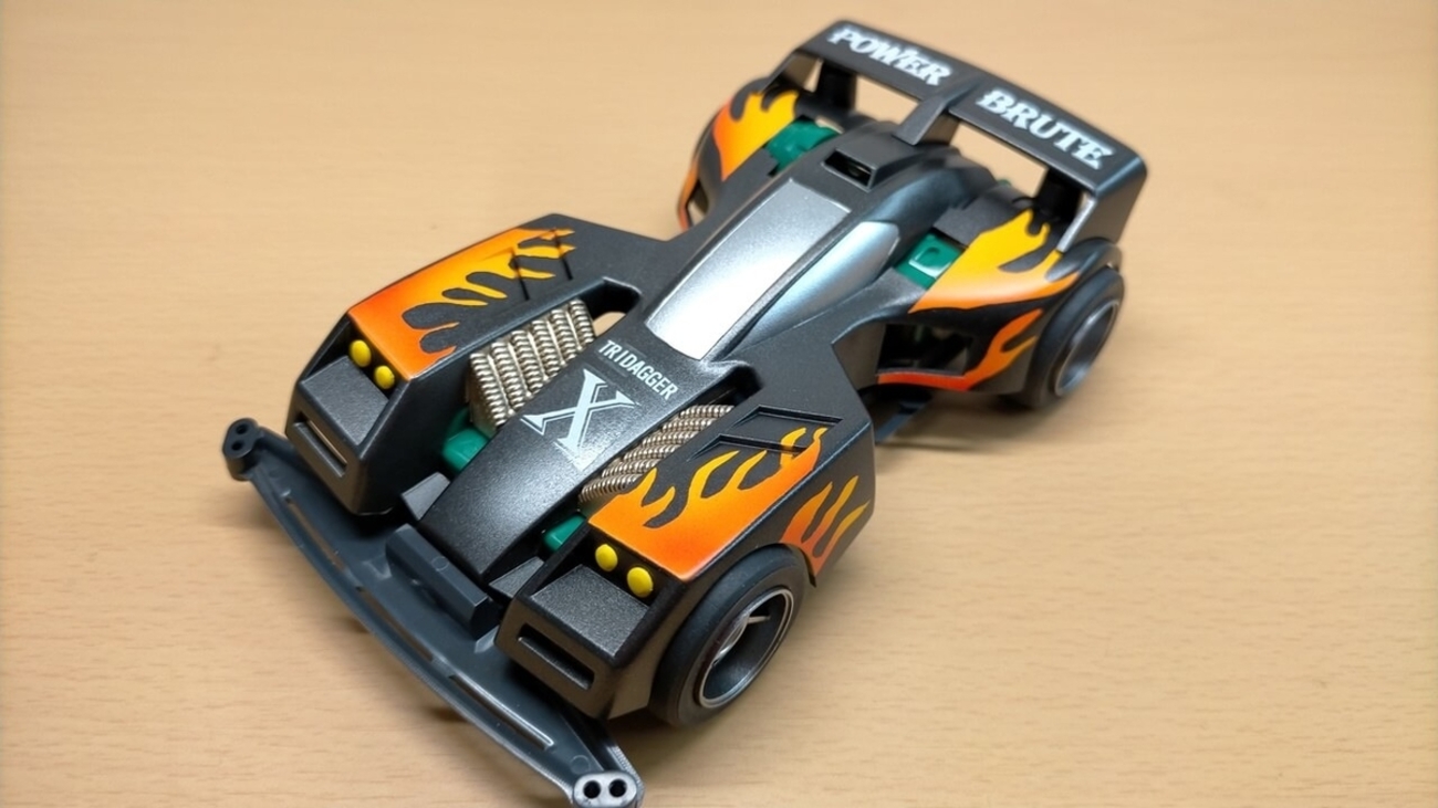 トライダガーXを原作カラーで塗装してみた - ヨッピーノブログ